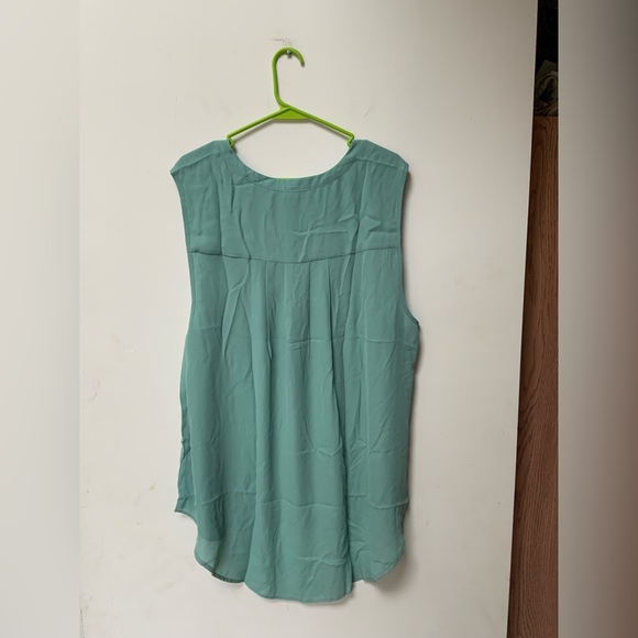 Torrid Teal Blouse - Picture 3 of 4